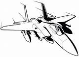 Jet Coloring Pages Clipart Drawing Airplane Clipartmag sketch template