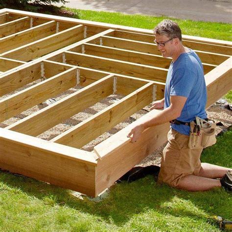 How To Build A Platform Deck Platform Deck Building A Deck Decks
