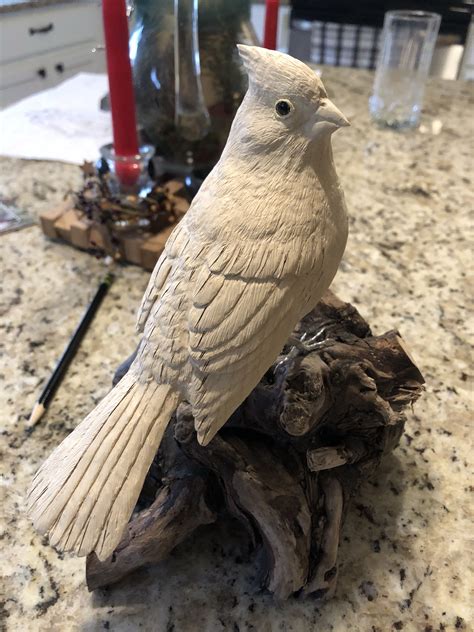cardinal woodcarving wood carving art sculpture wood carving art bird carving patterns