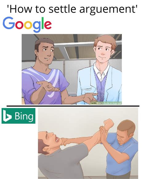google  bing meme rdankmemes