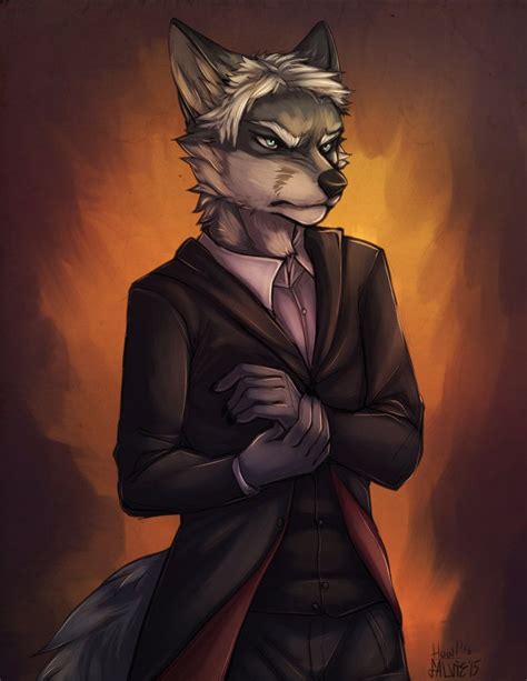 doctor fox by howlingvoice furry male fox furry furry art