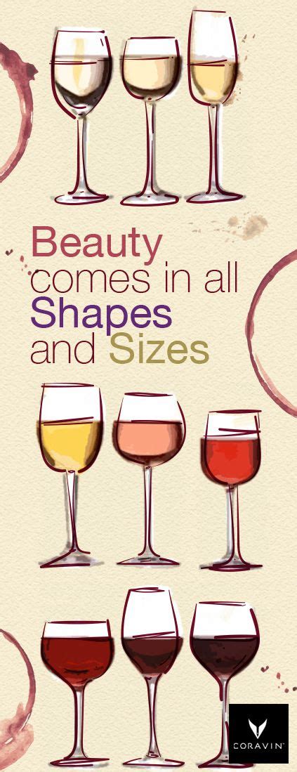 Beauty Comes In All Shapes And Size Different Types Of Wines By Color