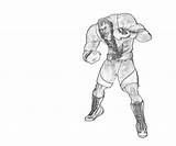 Balrog Strong sketch template