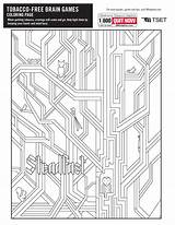Coloring Pages Adult Tobacco Steadfast Helpline sketch template