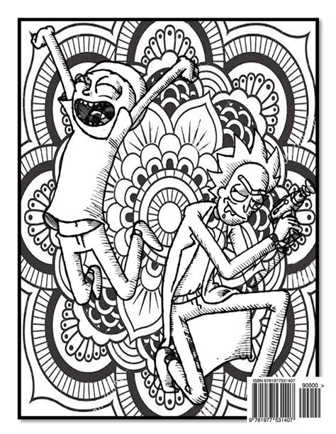 rick  morty coloring pages  getdrawings