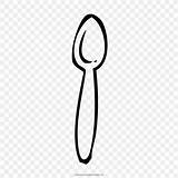 Spoon sketch template