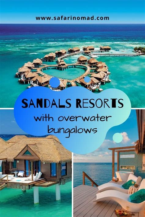 The Best Sandals Resorts With Overwater Bungalows