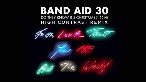 band aid      christmas  high contrast remix