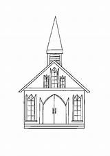 Church Coloring Pages Building Drawing Lds Printable Getdrawings Color Getcolorings sketch template
