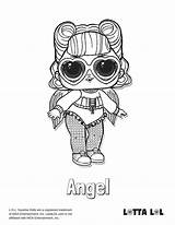 Coloring Lol Pages Angel Surprise Dolls Color Doll Books Lotta Baby Printable Confetti Pop Choose Board Redirect sketch template