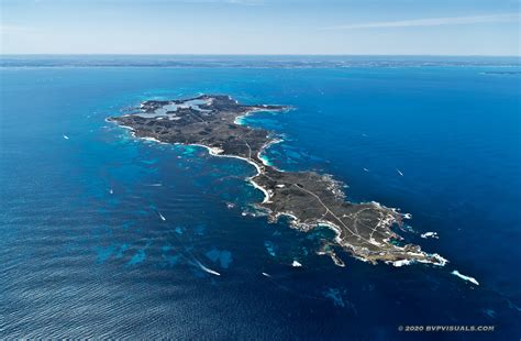 aerial photography rottnest island