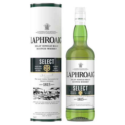 laphroaig islay select single malt scotch whisky cl whisky