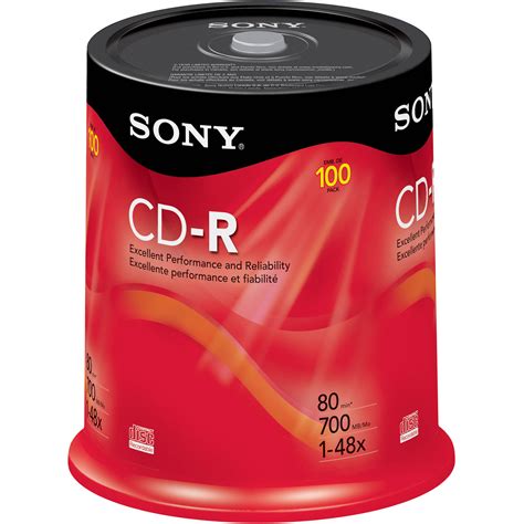 sony cd  data disc  cdqrs bh photo video