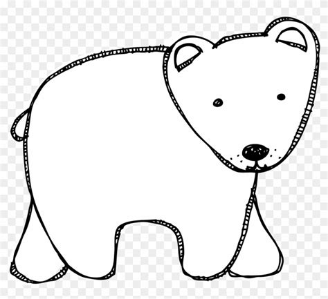 clipart love polar bear polar bear coloring pages head hd png