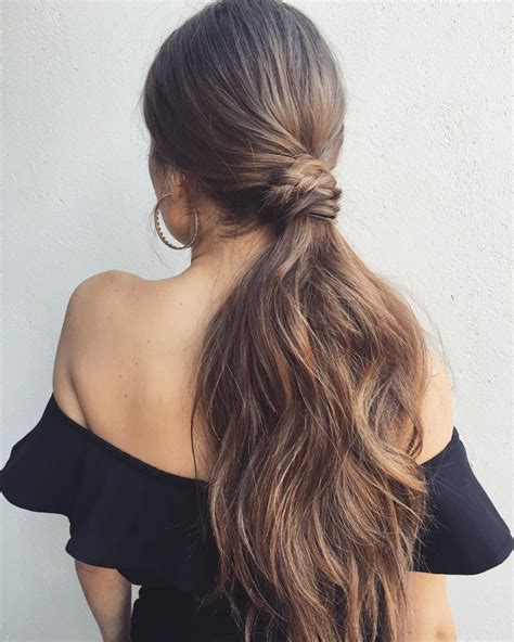 gorgeous ponytail hairstyle ideas   leave   fab fabmood