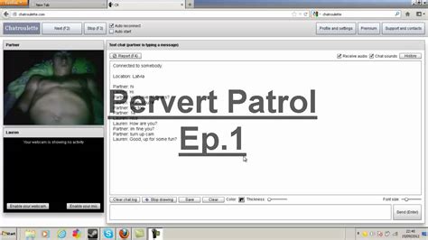 pervert patrol chat roulette prank ep 1 youtube