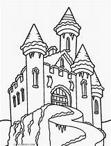 Schloss Malvorlagen Burg Cool2bkids Zum Gefrorene Getcolorings sketch template