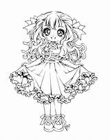 Coloring Pages Anime Cute Girl Markers Print Colouring Printable David Harmony Color King Deviantart Marker Girls Challenge Sureya Chibi Drawing sketch template