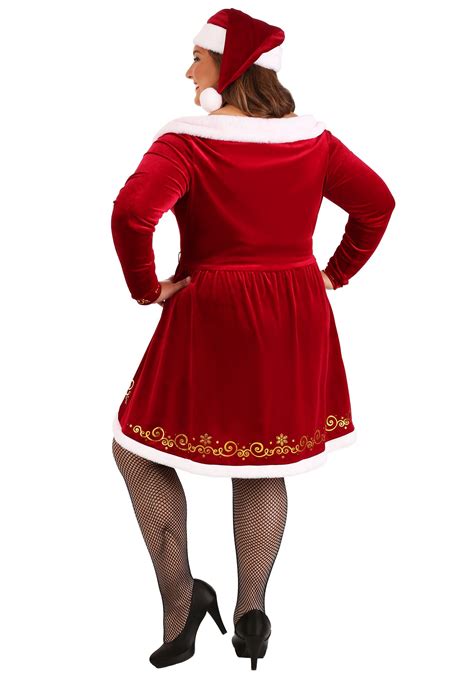 women s sexy mrs claus plus size costume