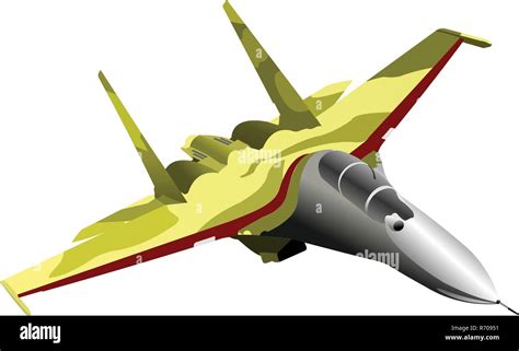 Vector Combat Aircraft Stock Vector Image And Art Alamy