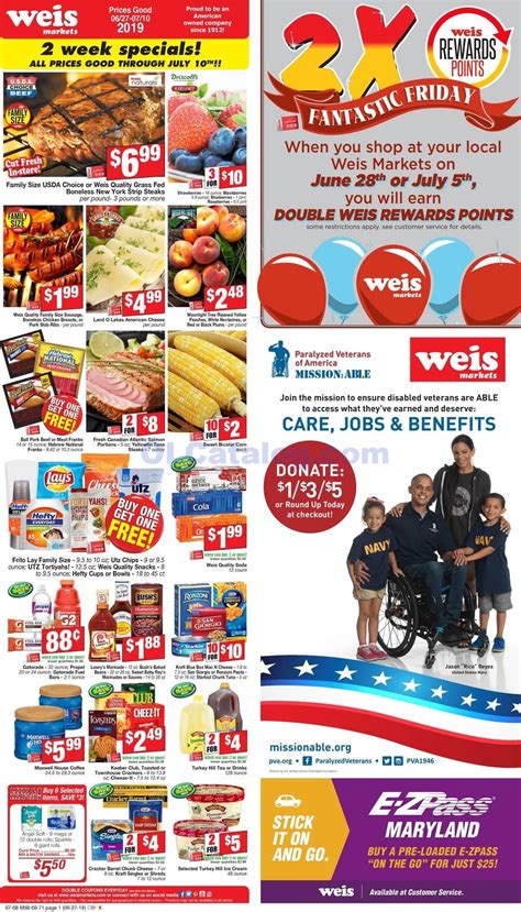 weis markets circular june  july   check latest weis markets flyer  weekly