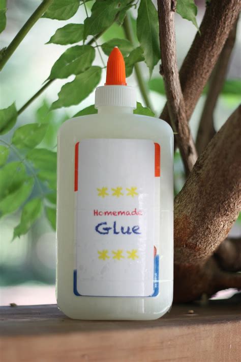 easy homemade glue recipe  kids   teach  child