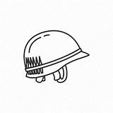 Helmet Drawing Military Combat Drawings Paintingvalley sketch template