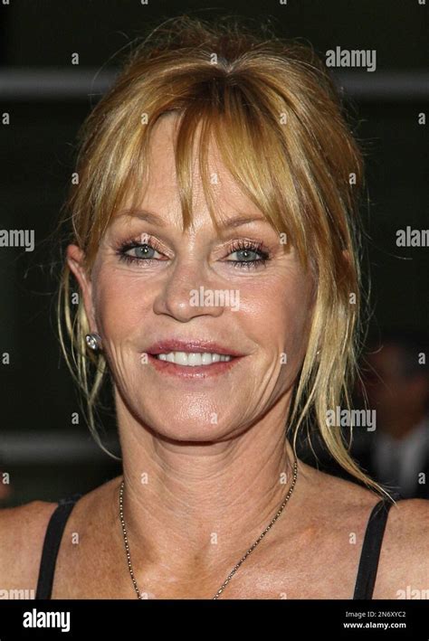 Actress Melanie Griffith Arrives At The Premiere Of Dark Tourist At