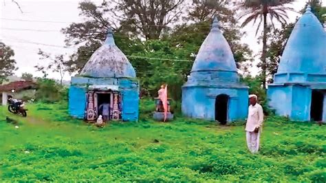 madhya pradesh villages face   division  temple deities