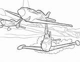 Airplane Planes Coloriage sketch template
