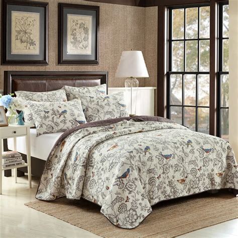 aiou luxury cotton quilt collection reversible  piece washable quilt king quilt set  quilts