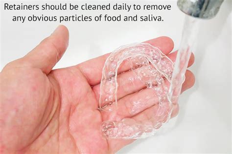 ways  clean retainers baking soda soap hydrogen peroxide