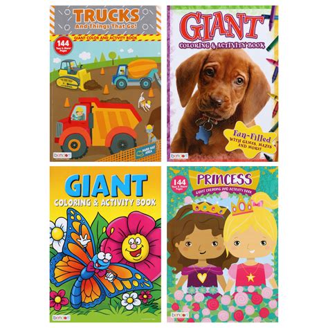 bulk bendon giant coloring  activity books  pages dollar tree