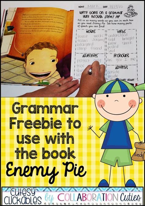 enemy pie worksheets   gmbarco
