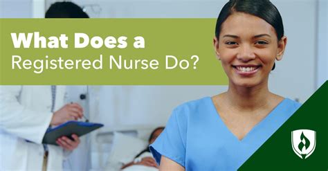 What Does A Registered Nurse Do Understanding Their
