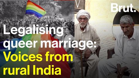 Legalising Same Sex Marriage Voices From Rural India Youtube