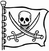 Pirate Flag Coloring Pages Choose Board sketch template