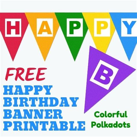 happy birthday banner printable  unique banners   party