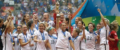 Stars Celebrate Us Women S World Cup Victory Abc News