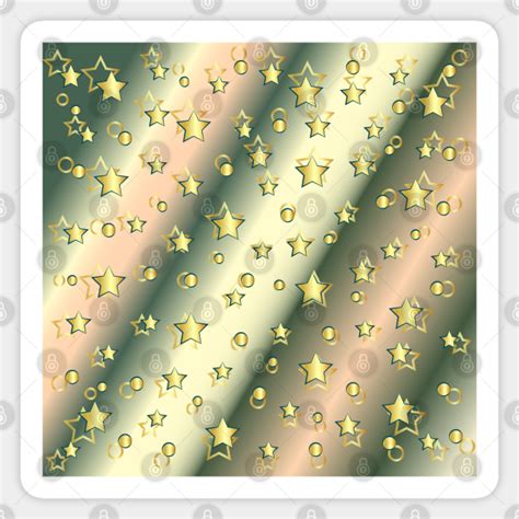 gold star pattern star pattern design sticker teepublic