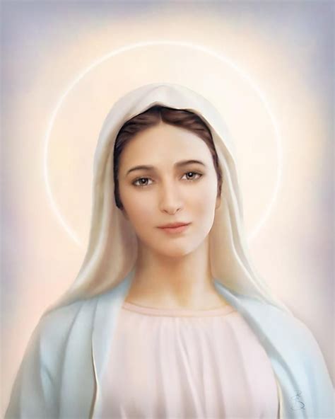 Catholic Shoppe Usa Our Lady Of Tihaljina Print Mother Mary Images
