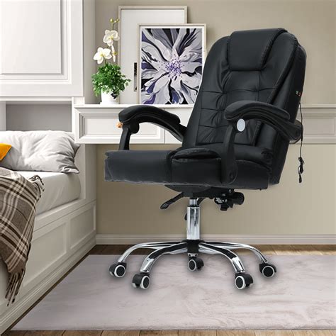 ergonomic office chair massage reclining computer gaming chair height adjustable walmartcom
