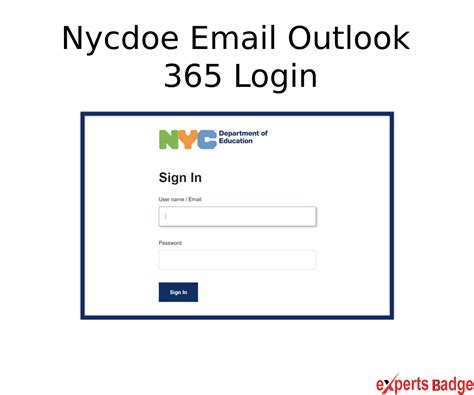 complete guide  nycdoe email outlook  login businesss