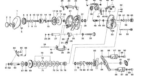 team daiwa advantage schematics  complete fishing reels schematics