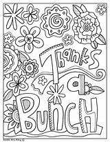 Coloring Pages Teacher Appreciation Week Nurse Thank School Principal Family Printables Printable Secretary Classroomdoodles Template Color Bunch Thanks Classroom Getcolorings sketch template