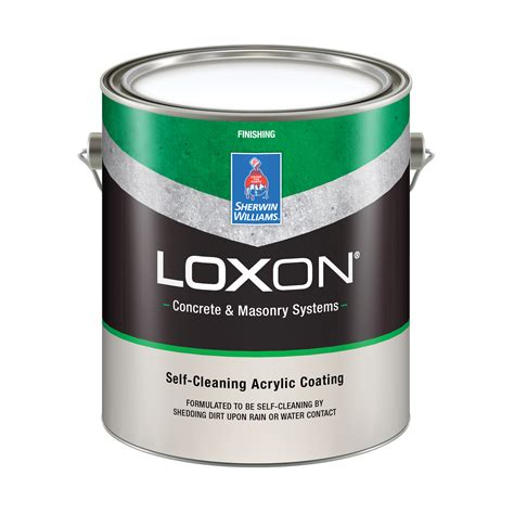 loxon  cleaning acrylic coating sherwin williams