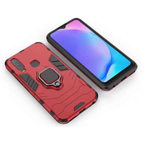 pc tpu shockproof protective case  vivo   magnetic ring