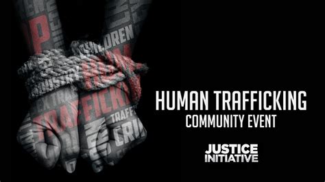human trafficking community event memorial drive