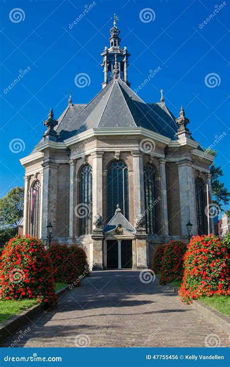 nieuwe kerk  den haag fotografia stock immagine  olandese