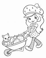 Shortcake Strawberry Coloring Pages Colouring Aux Fraises Charlotte Kids Choose Board sketch template